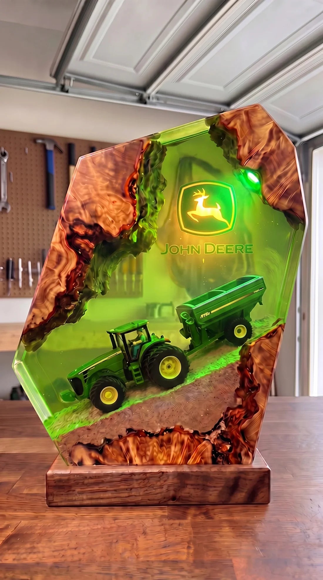 Handmade Tractor Lamps