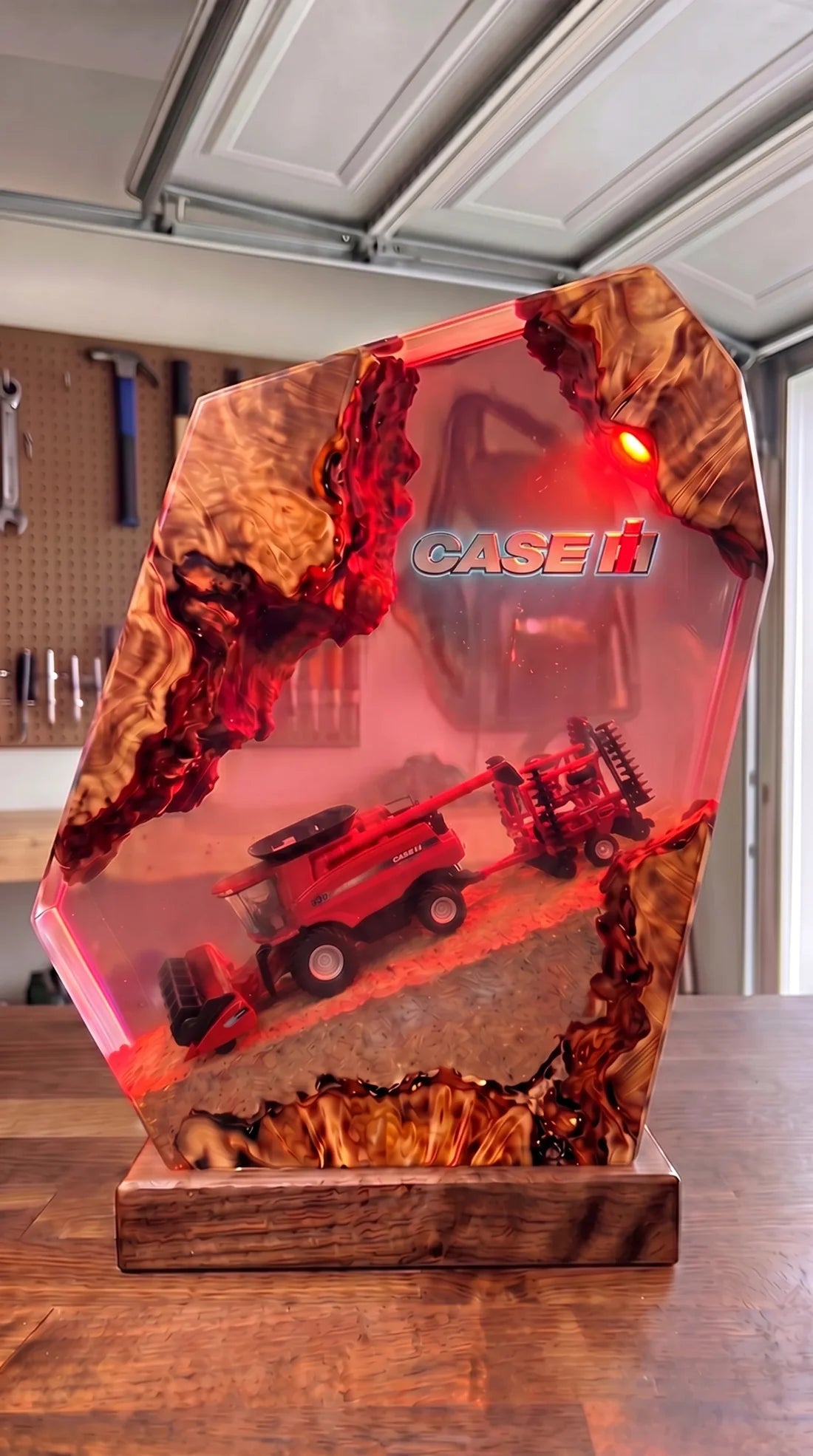 Handmade Tractor Lamps